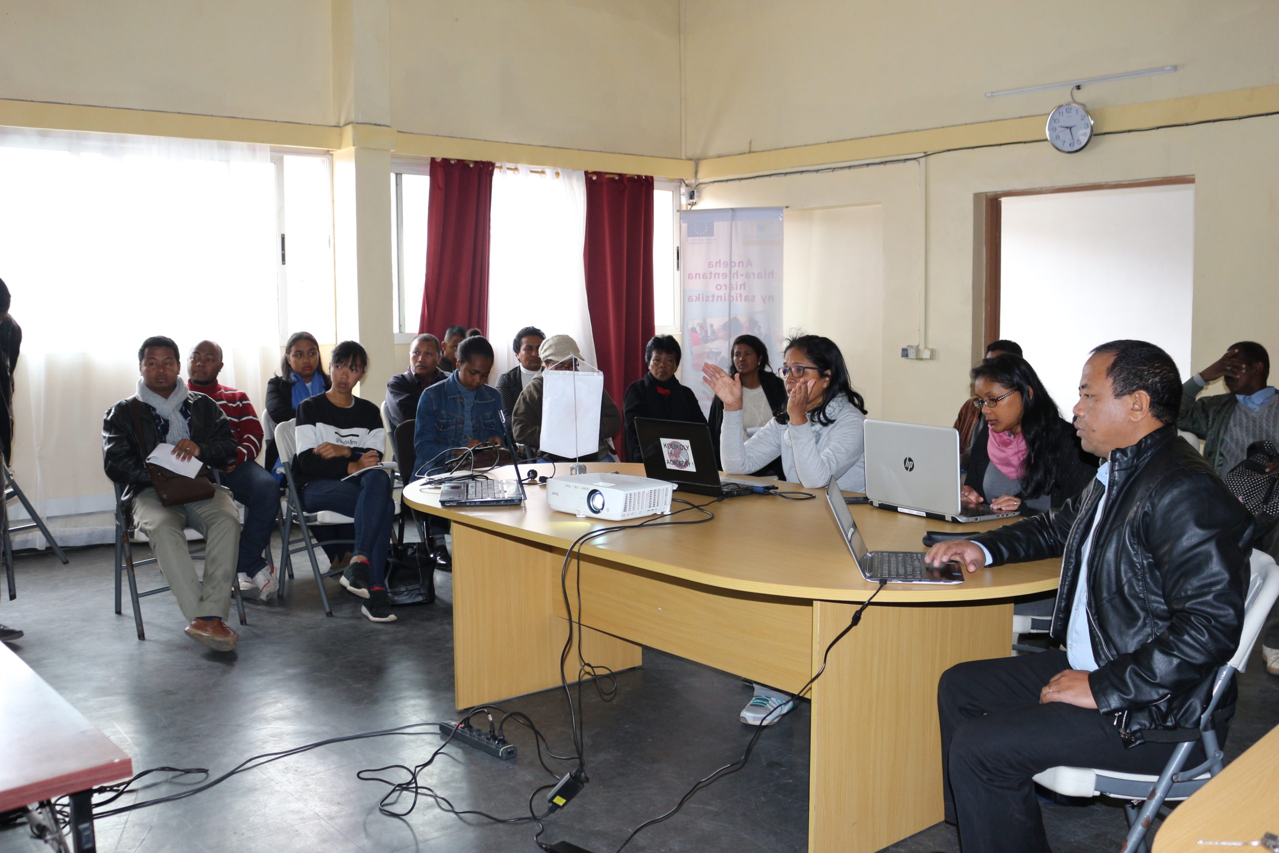 DECLARATION SUR L&rsquo;ELECTION DU REPRESENTANT DE LA SOCIETE CIVILE A LA CENI
